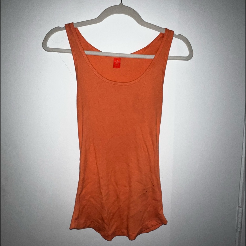Tank top - orange - size small